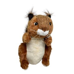 Ganz Webkinz Red Squirrel Plush Stuffed Animal HM404 No Code 8" Forest Woodlands